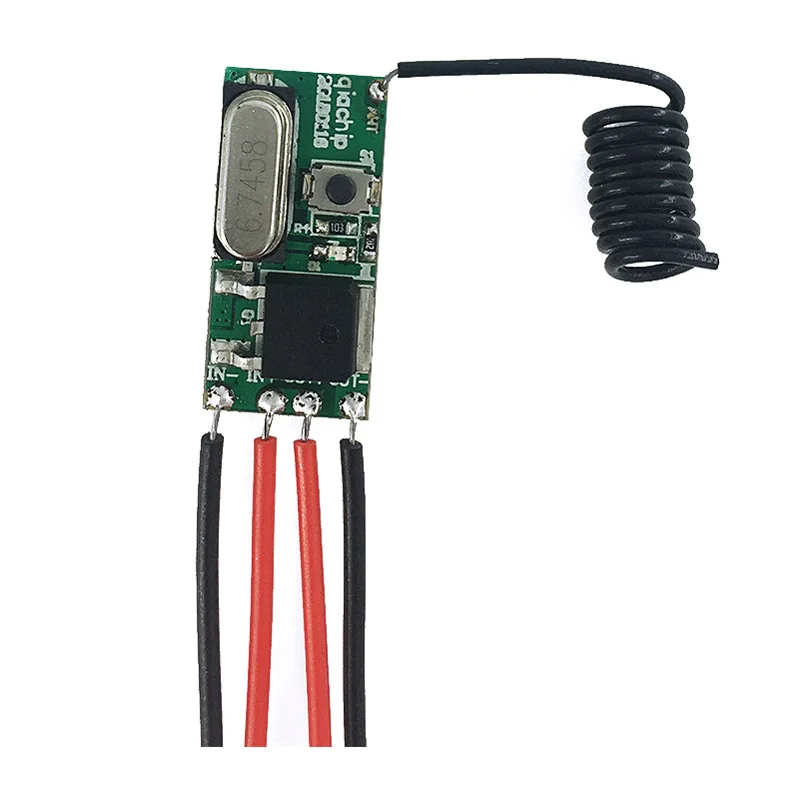 QIACHIP-433MHz-Remote-Control-Switch-Micro-Mini-DC-3-5V-3-7V-4-5V-5V-6V