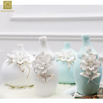 White Ceramic Flower Vase Home Decoration Creative Flower Vase Modern Decor Vases For Home Decorative Fashion Teraryum QAB125
White Ceramic Flower Vase Home Decoration Creative Flower Vase Modern Decor Vases For Home Decorative Fashion Teraryum QAB125