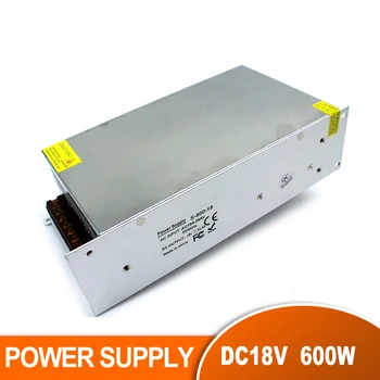 AC110/AC220V to DC 18V 33.3A Adapter Transformer High quality DC18V 600W Switching Power Supply for Led Display Screen Modules
AC110/AC220V to DC 18V 33.3A Adapter Transformer High quality DC18V 600W Switching Power Supply for Led Display Screen Modules