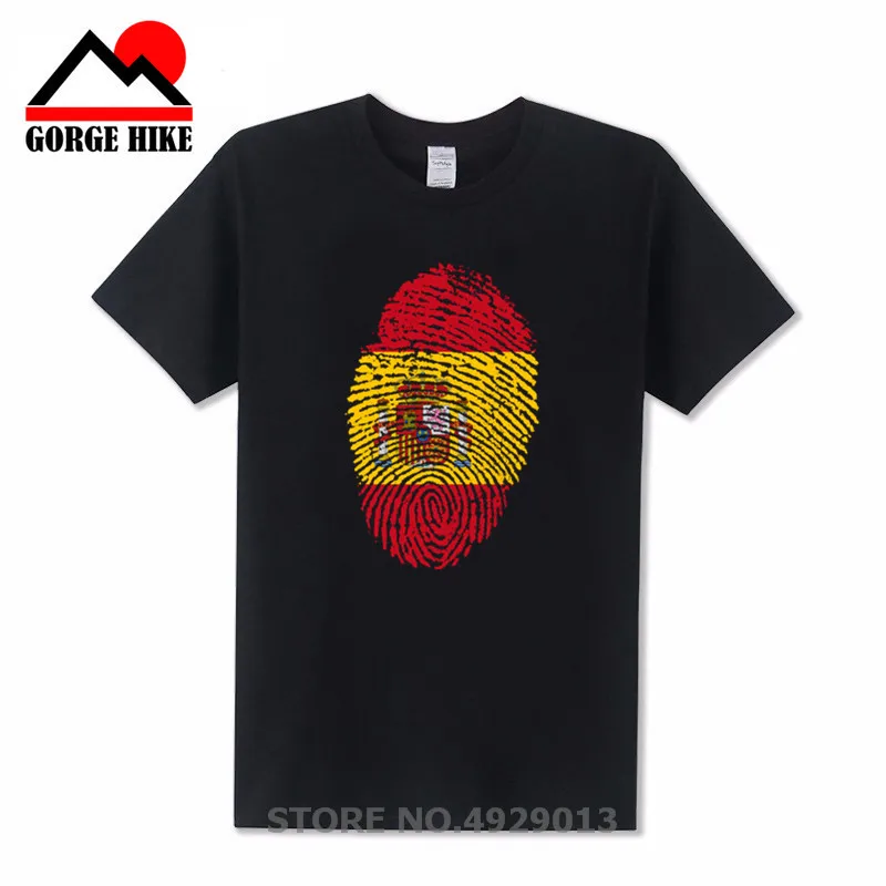 New Wholesale Spain Flag Fingerprint Funny T shirt Men Fashion Short Sleeve Oneck Spainish Flag cotton T-shirt male casual Tee
New Wholesale Spain Flag Fingerprint Funny T shirt Men Fashion Short Sleeve Oneck Spainish Flag cotton T-shirt male casual Tee