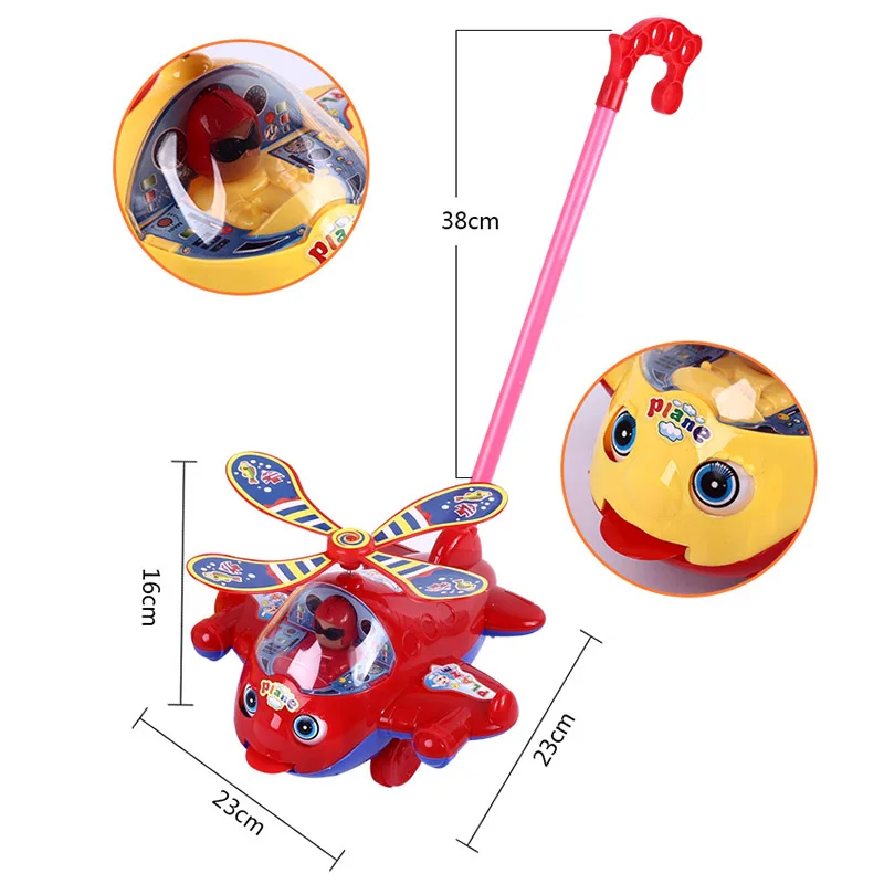 Baby Walker Toy Hand Push Pull Walks Plane Rod Push Cart Single Rod Blink Eyes Drag Tongue Toddler Walking Toys Gifts YJS Dropsh
Baby Walker Toy Hand Push Pull Walks Plane Rod Push Cart Single Rod Blink Eyes Drag Tongue Toddler Walking Toys Gifts YJS Dropsh