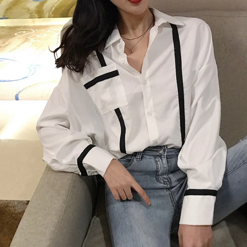 Women Shirts loose Blouse Long Sleeve Chiffon Shirt Ladies Tops Womens Top and Blouses Blusas For Girls
Women Shirts loose Blouse Long Sleeve Chiffon Shirt Ladies Tops Womens Top and Blouses Blusas For Girls