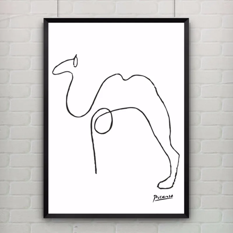 Pablo Picasso The Camel Print Canvas Abstract Animals Minimalist Wall Art Kids Room Bar, Office, Home Decor, frame not included
Pablo Picasso The Camel Print Canvas Abstract Animals Minimalist Wall Art Kids Room Bar, Office, Home Decor, frame not included