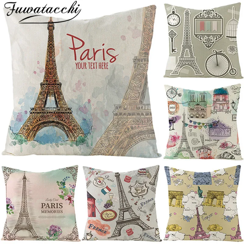 Fuwatacchi Pure Linen Scenic Cushion Cover Triumphal Arch Pillow Cover for Home Chair Decorative Pillows Romantic Paris Pillows
Fuwatacchi Pure Linen Scenic Cushion Cover Triumphal Arch Pillow Cover for Home Chair Decorative Pillows Romantic Paris Pillows