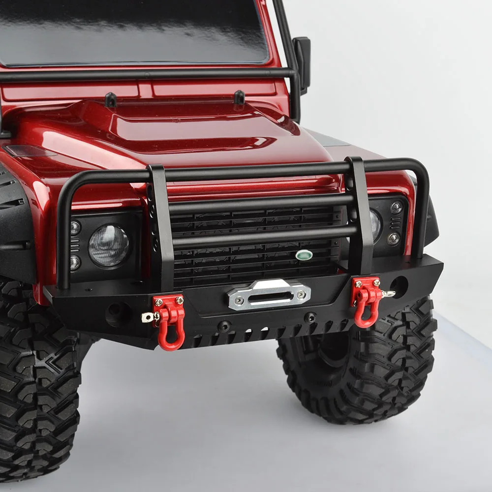 RCAIDONG Metal Front Bumper with Light for Axial SCX10 SCX10 II 90046 90047 Traxxas TRX-4 TRX4 1/10 RC Crawler Car
RCAIDONG Metal Front Bumper with Light for Axial SCX10 SCX10 II 90046 90047 Traxxas TRX-4 TRX4 1/10 RC Crawler Car