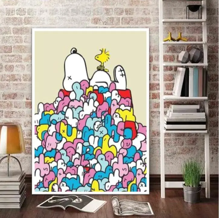 hand drawing graffiti pop brainwash art painting on canvas painting good for bedroom decoration
hand drawing graffiti pop brainwash art painting on canvas painting good for bedroom decoration