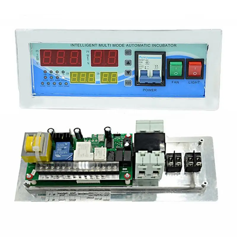 XM-18E Full Automatic Egg Incubator Controller Multifunction Controller Temperature Humidity Sensors Egg Hatcher Controller
XM-18E Full Automatic Egg Incubator Controller Multifunction Controller Temperature Humidity Sensors Egg Hatcher Controller