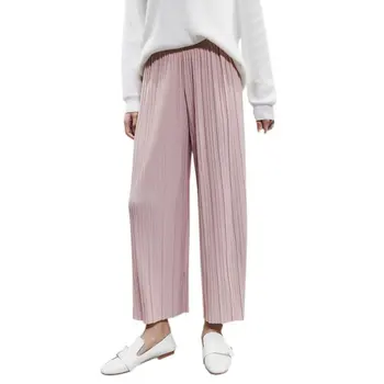 5 Colors Solid Color High Waist Women Trousers Fashion Chiffon Pants Loose Casual Style Pants Wide Leg Pants Fashion
5 Colors Solid Color High Waist Women Trousers Fashion Chiffon Pants Loose Casual Style Pants Wide Leg Pants Fashion