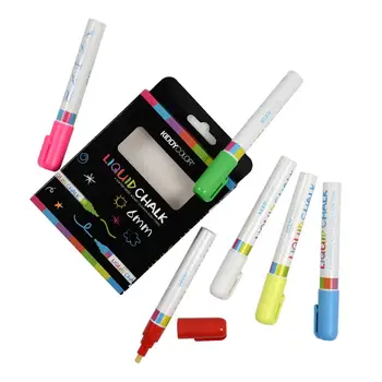 KIDDYCOLOR 6pcs Liquid Chalk Markers Premium Erasable Liquid Chalk Marker Pen Reversible Bullet and Chisel Tip
KIDDYCOLOR 6pcs Liquid Chalk Markers Premium Erasable Liquid Chalk Marker Pen Reversible Bullet and Chisel Tip