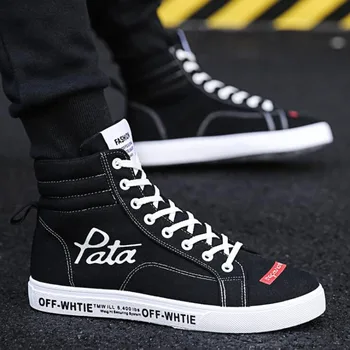 Versatile Korean Version Men's Shoes Casual Canvas Shoes Trend High-top Shoes Nice Hip-hop Tide Suitable for All Seasons Shoes
Versatile Korean Version Men's Shoes Casual Canvas Shoes Trend High-top Shoes Nice Hip-hop Tide Suitable for All Seasons Shoes