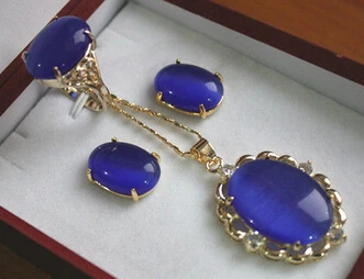 ddh001263 Fashion 13*18mm Plated Blue Opal Ring(#6,7,8,9) Earrings Pendant Jewelry Set can choose
ddh001263 Fashion 13*18mm Plated Blue Opal Ring(#6,7,8,9) Earrings Pendant Jewelry Set can choose