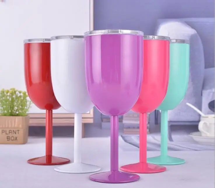 20pcs 10oz Stainless Steel Red Wine Mugs Swig Thick Double Wall Cups with Cute Different Color LOGO branding can be Customized
20pcs 10oz Stainless Steel Red Wine Mugs Swig Thick Double Wall Cups with Cute Different Color LOGO branding can be Customized