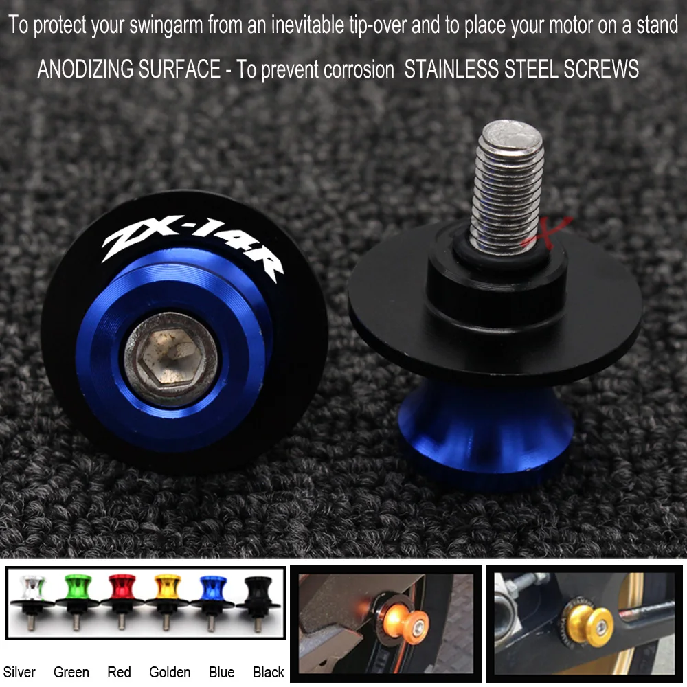 For KAWASAKI Ninja ZX-6R ZX-7R ZX-9R ZX-10R ZX-12R ZX-14R ZX-11 ZX1100 Z1000 Z750 ZZR600 ZRX1200/R Swingarm Sliders Spools M10
For KAWASAKI Ninja ZX-6R ZX-7R ZX-9R ZX-10R ZX-12R ZX-14R ZX-11 ZX1100 Z1000 Z750 ZZR600 ZRX1200/R Swingarm Sliders Spools M10