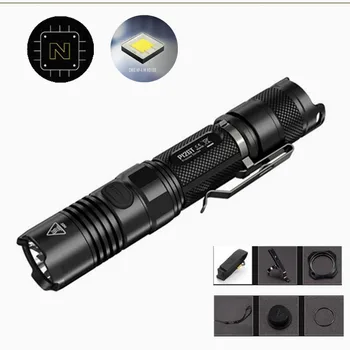 NITECORE P12GT Flashlight 2015 new 2*CR123 / 1*18650 battery 7 modes CREE XP-L HI V3 LED 1000 lumens 320m beam distance
NITECORE P12GT Flashlight 2015 new 2*CR123 / 1*18650 battery 7 modes CREE XP-L HI V3 LED 1000 lumens 320m beam distance