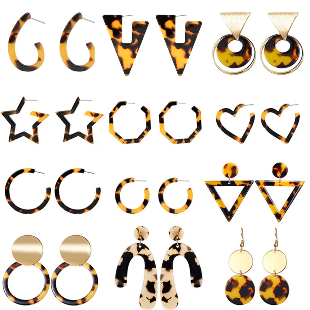 1pair 2019 Bohemian Vintage Acrylic Leopard Print Dangle Earrings For Women Multicolored Big Geometric Long Drop Earring Jewelry
1pair 2019 Bohemian Vintage Acrylic Leopard Print Dangle Earrings For Women Multicolored Big Geometric Long Drop Earring Jewelry