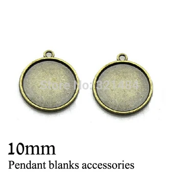 antique bronze 200pc bezels 10mm cameo base w/ Loop settings round charm dangle bracelet/ earring/ pendant tray jewelry blanks
antique bronze 200pc bezels 10mm cameo base w/ Loop settings round charm dangle bracelet/ earring/ pendant tray jewelry blanks