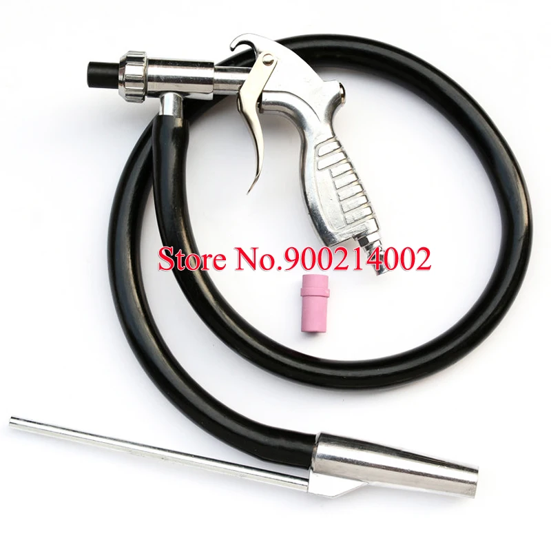 Pneumatic Industrial Sandblaster Gun Abrasive Air Sand Blasting Gun Kit 1 Ceramic Nozzle 1 Steel Nozzle 1 Sand Suction Pipe
Pneumatic Industrial Sandblaster Gun Abrasive Air Sand Blasting Gun Kit 1 Ceramic Nozzle 1 Steel Nozzle 1 Sand Suction Pipe