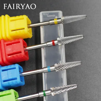FAIRYAO Ceramic Nail Drill Bits Set Milling Manicure Cutters for Manicure Electric Nail Drill Machine Device Nail Art Accessory
FAIRYAO Ceramic Nail Drill Bits Set Milling Manicure Cutters for Manicure Electric Nail Drill Machine Device Nail Art Accessory