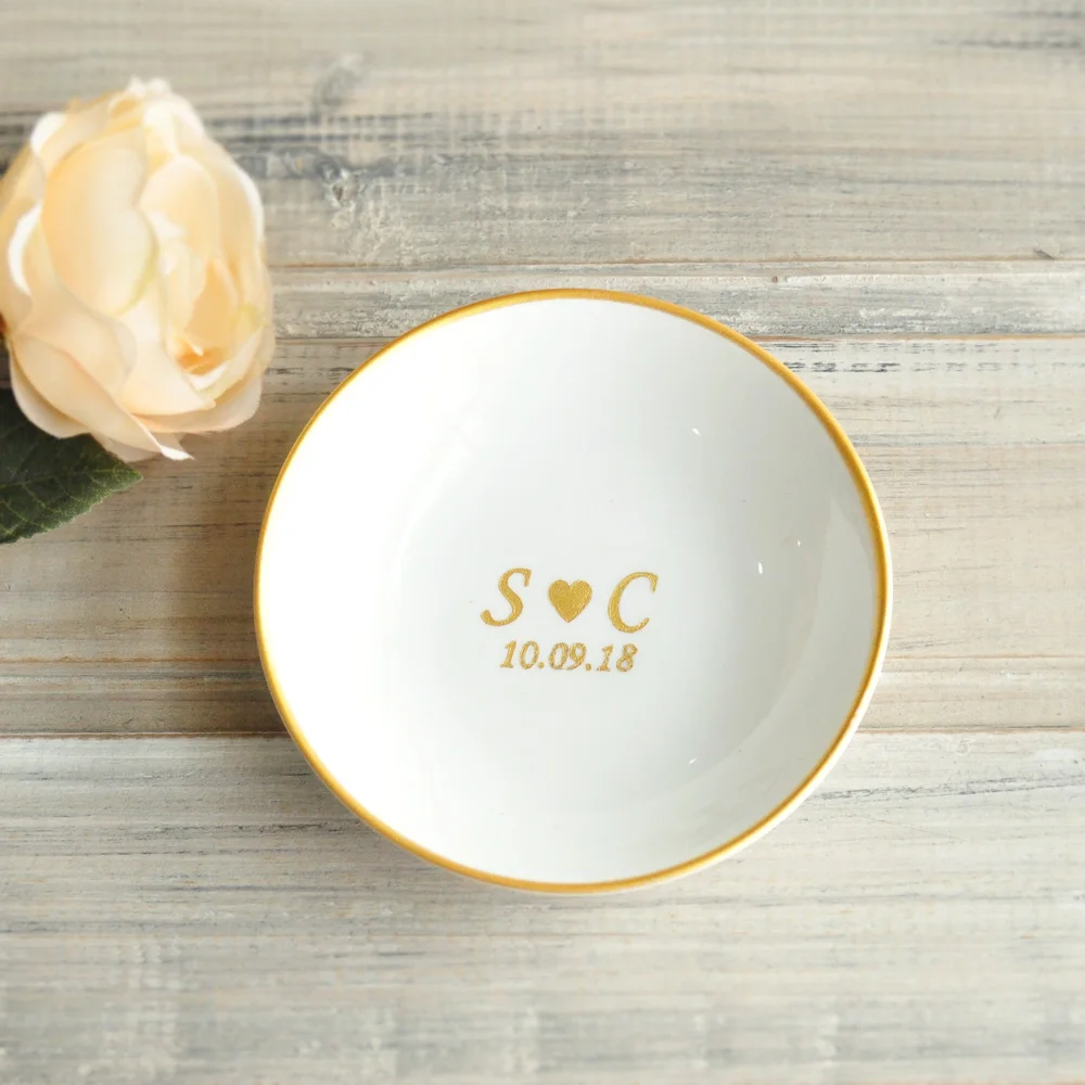 Wedding Ring Holder Ring Pillow Alternative Personalized Ring Dish Ceramic Jewelry Dish Custom Engagement Gift
Wedding Ring Holder Ring Pillow Alternative Personalized Ring Dish Ceramic Jewelry Dish Custom Engagement Gift