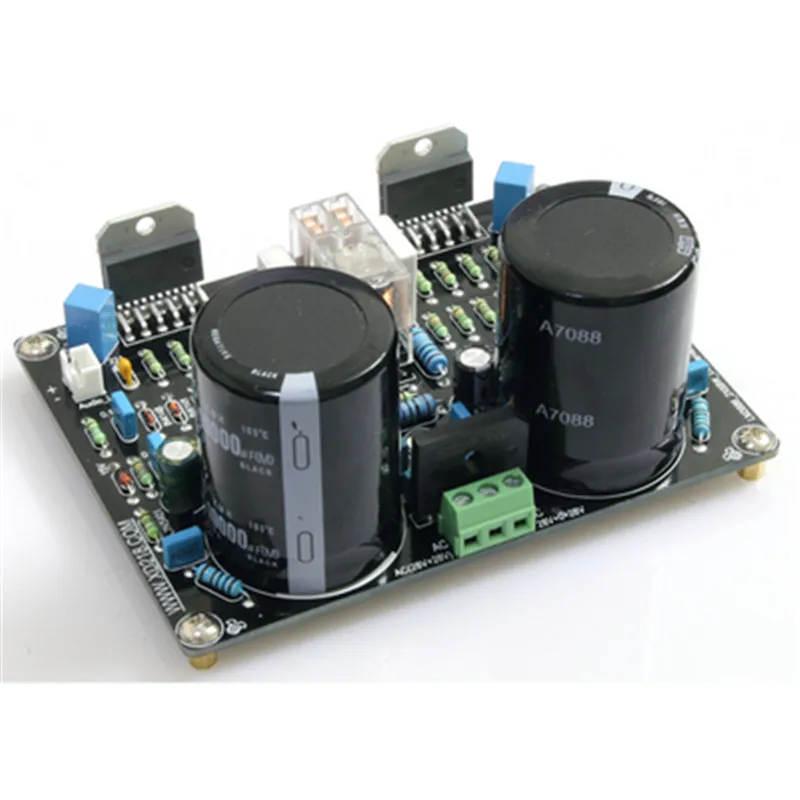 Omron Relay 10000UF50V Horn Protection UPC1237 LM3886 2.0-channel 68W servo current dynamic feedback power amplifier board DIY
Omron Relay 10000UF50V Horn Protection UPC1237 LM3886 2.0-channel 68W servo current dynamic feedback power amplifier board DIY