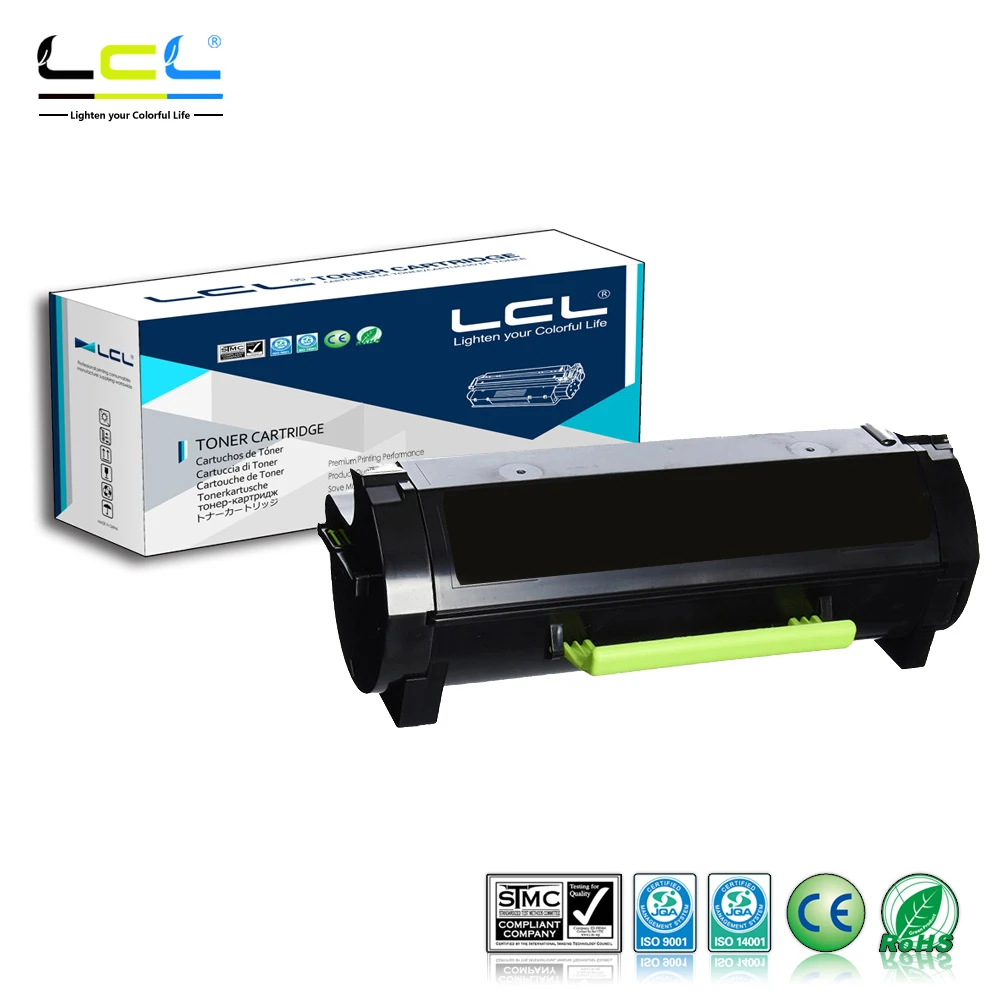 LCL 50F1H00 50F1000 501H 50F2H00 50F2000 502H (1-Pack Black) Toner Cartridge Compatible for Lexmark MS310d/MS310dn
LCL 50F1H00 50F1000 501H 50F2H00 50F2000 502H (1-Pack Black) Toner Cartridge Compatible for Lexmark MS310d/MS310dn