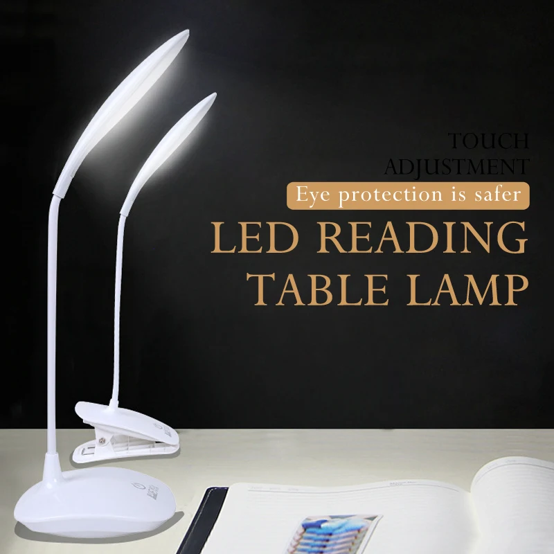 LED Table Lamp With Clip Touch Control Dimmable USB Rechargeable Eye Protection Reading Lamp For Book Desk Lamp 220v Night Light
LED Table Lamp With Clip Touch Control Dimmable USB Rechargeable Eye Protection Reading Lamp For Book Desk Lamp 220v Night Light
