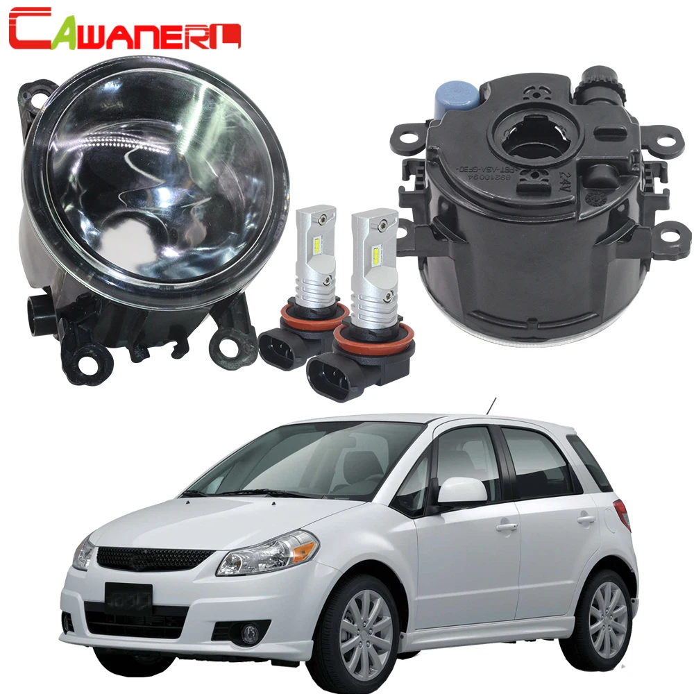 Cawanerl Car Accessories Front Fog Light Lampshade + H11 LED / Halogen Bulb DRL 12V For 2006-2014 Suzuki SX4 (EY, GY)
Cawanerl Car Accessories Front Fog Light Lampshade + H11 LED / Halogen Bulb DRL 12V For 2006-2014 Suzuki SX4 (EY, GY)