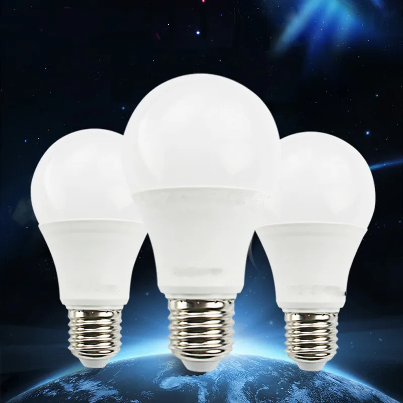 

LED Bulb Lamps E27 E14 220V Light Bulb Power24W 20W 18W 15W 12W 9W 6W 3W High Brightness Lampada LED Bombilla Spotlight