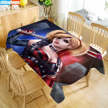New Arrival Custom Harley Quinn Table Cloth Waterproof Oxford Fabric Rectangular Tablecloth Home Party Tablecloth
New Arrival Custom Harley Quinn Table Cloth Waterproof Oxford Fabric Rectangular Tablecloth Home Party Tablecloth
