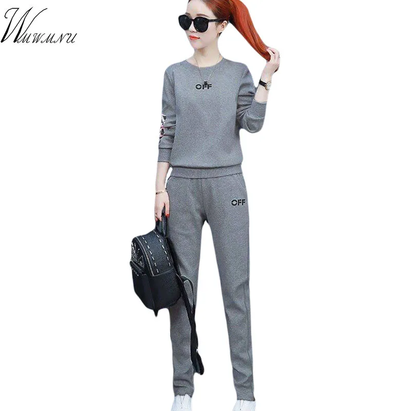 Spring Summer 2 Piece Set Women Print top Letters Printed Sweatshirt+Pant Suit Tracksuit Long Sleeve Sportswear Outfit Plus Size
Spring Summer 2 Piece Set Women Print top Letters Printed Sweatshirt+Pant Suit Tracksuit Long Sleeve Sportswear Outfit Plus Size