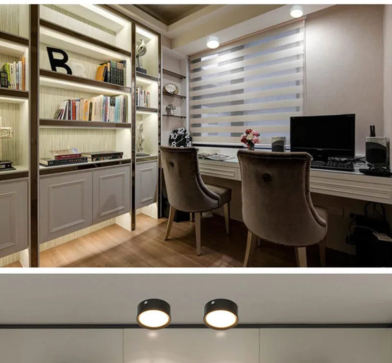 5W 7W 9W 12W 18W Round Led Panel Light Surface Mounted leds Downlight ceiling down 220V lampada led lamp with LED Driver