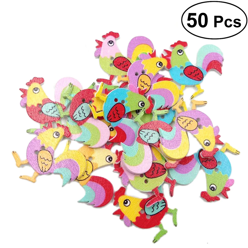50Pcs Wood Buttons Cartoon DIY Small Fresh Environmental Big Cock Pattern Wooden Snaps Press Studs Buttons
50Pcs Wood Buttons Cartoon DIY Small Fresh Environmental Big Cock Pattern Wooden Snaps Press Studs Buttons