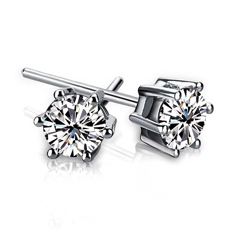Popular Crystal Zircon Stud Earrings Channel Cubic Zirconia Silver Red Blue Pink Green Yellow Earring for Women Jewelry Gifts
Popular Crystal Zircon Stud Earrings Channel Cubic Zirconia Silver Red Blue Pink Green Yellow Earring for Women Jewelry Gifts