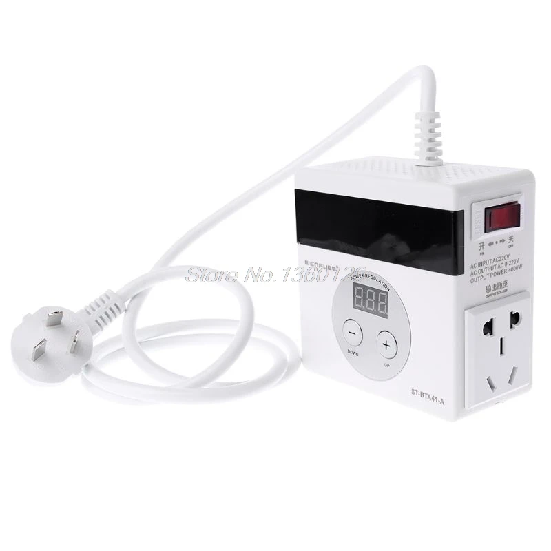 4000W SCR Electronic Voltage Regulator LED Digital AC 220V Temperature Speed Adjust Controller Dimming Dimmer Thermostat
4000W SCR Electronic Voltage Regulator LED Digital AC 220V Temperature Speed Adjust Controller Dimming Dimmer Thermostat