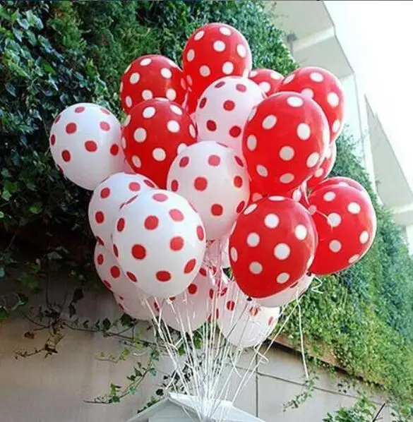 20pcs/lot Red and Black Polka Dot Latex Balloons Mickey Mouse Theme Birthday Globos Wedding Baby Shower Party Decorations
20pcs/lot Red and Black Polka Dot Latex Balloons Mickey Mouse Theme Birthday Globos Wedding Baby Shower Party Decorations