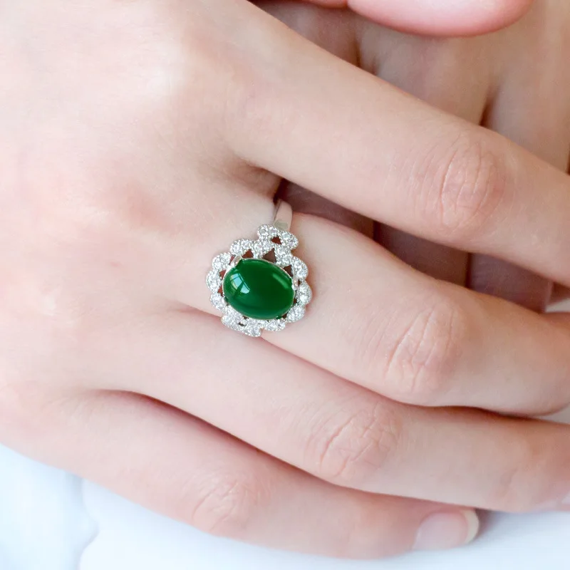 Modyle Silver Color Wedding Rings Female Jewelery with Green Stones Women Accessories Jewelry Ring Bague Femme Anel Lovers' Gift
Modyle Silver Color Wedding Rings Female Jewelery with Green Stones Women Accessories Jewelry Ring Bague Femme Anel Lovers' Gift