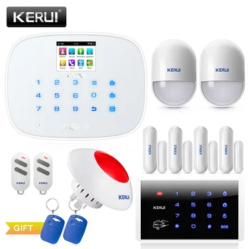 KERUI W193 3G PSTN LCD Smart Alarm Systems Security Home Alarma GSM RFID IOS Android APP Control Wireless WIFI Alarm Systems
KERUI W193 3G PSTN LCD Smart Alarm Systems Security Home Alarma GSM RFID IOS Android APP Control Wireless WIFI Alarm Systems