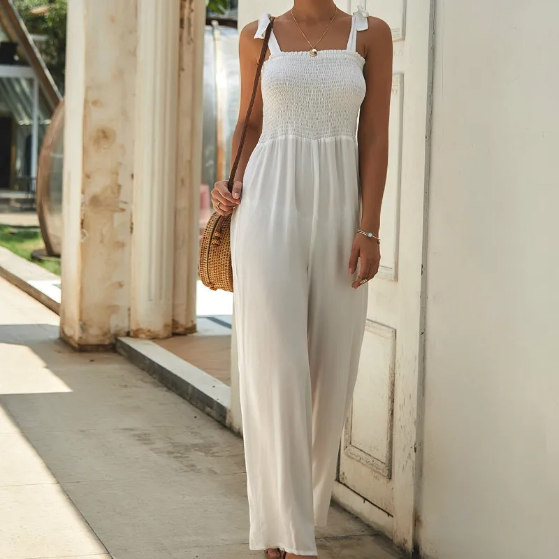 Women Ladies Clubwear Summer Casual Jumpsuit Romper Sleeveless Strapless Elegant Ladies Overalls
Women Ladies Clubwear Summer Casual Jumpsuit Romper Sleeveless Strapless Elegant Ladies Overalls