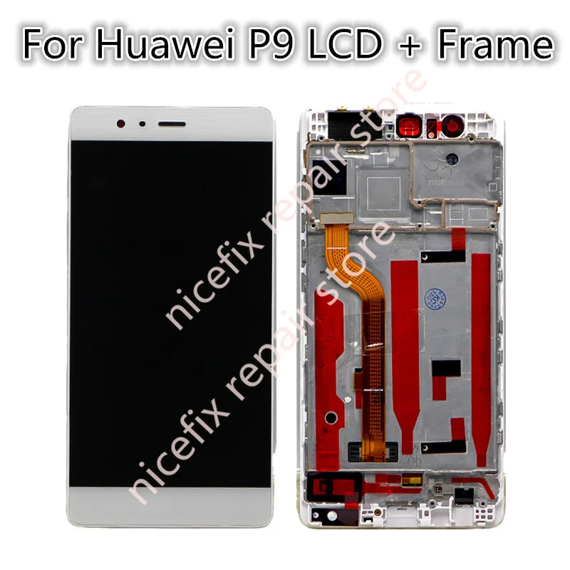 huawei p9 lcd with frame (8)_