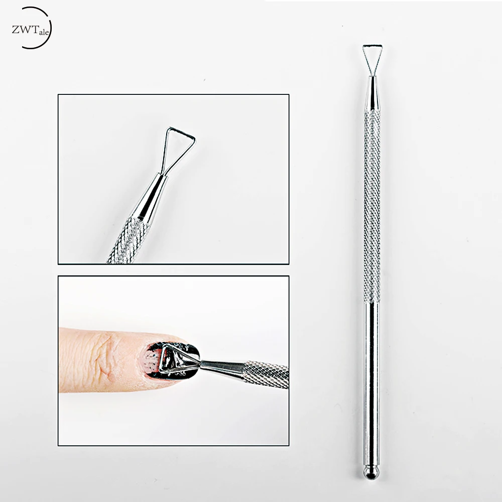 ZWTale UV Gel Nail Polish Remover Triangle Rod Stick Pusher Cuticle Removal Beauty Tool Trimmer Manicure Tool Drop shipping
ZWTale UV Gel Nail Polish Remover Triangle Rod Stick Pusher Cuticle Removal Beauty Tool Trimmer Manicure Tool Drop shipping