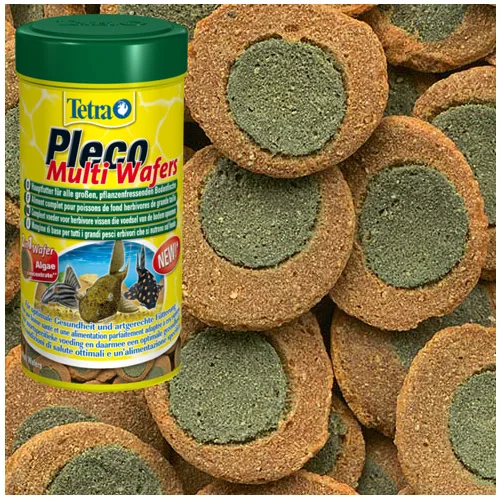 Tetra Pleco Multi Wafers Suckermouth catfish Benthic fish small bottom fish food canister feeder aquarium
Tetra Pleco Multi Wafers Suckermouth catfish Benthic fish small bottom fish food canister feeder aquarium
