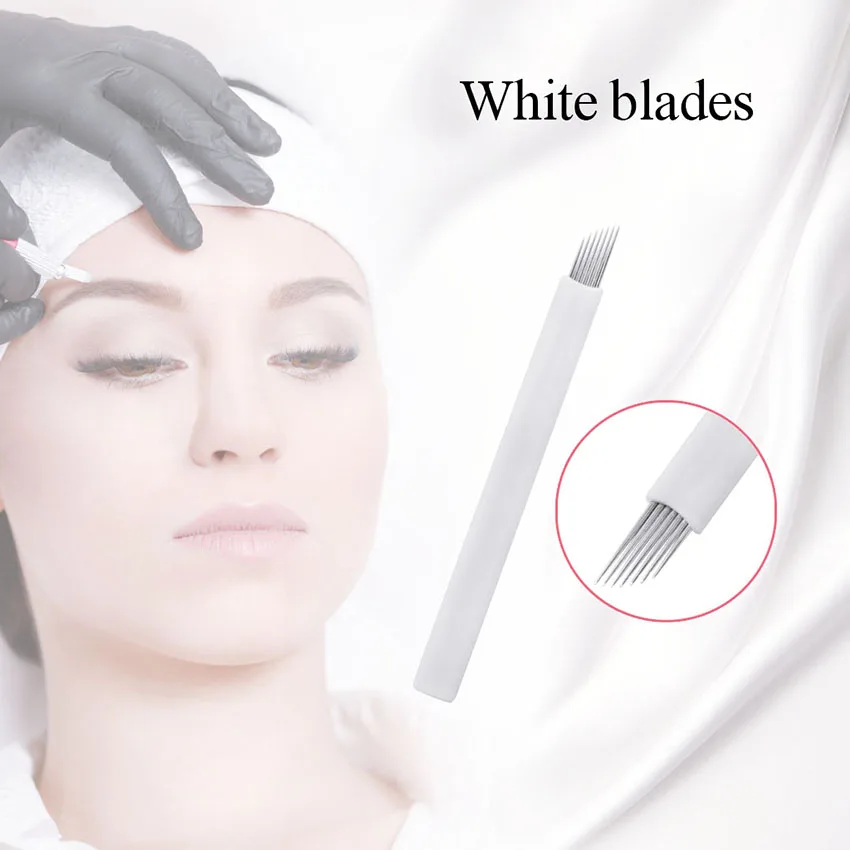 Tattoo Needles Eyebrow Microblading Needles 30Pcs Lip Liner Permanent Makeup 3D Embroidery Blades Safe for Manual Pen and Inks
Tattoo Needles Eyebrow Microblading Needles 30Pcs Lip Liner Permanent Makeup 3D Embroidery Blades Safe for Manual Pen and Inks