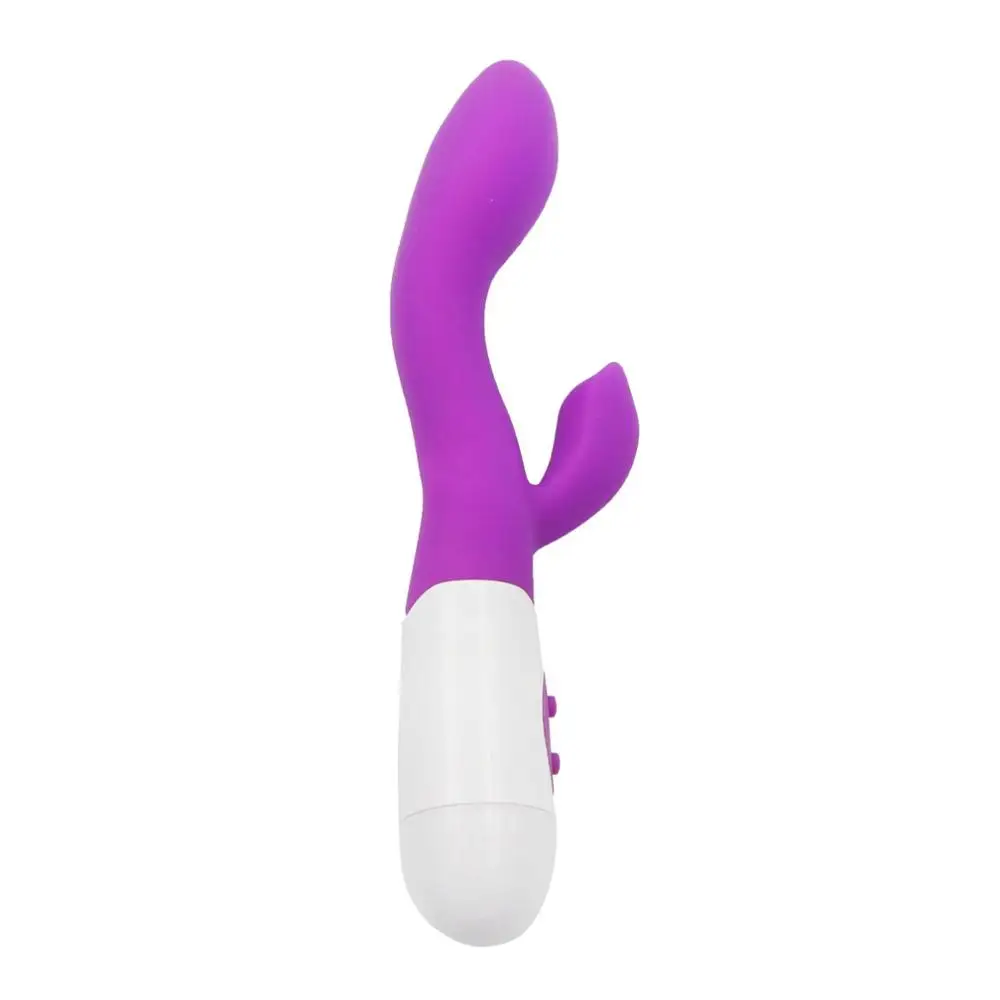 Mute 30 Functions Double Vibrators for Women Vibrating Clitoris Vagina Rabbit Dildo Vibrator Sex Toys for Woman Sex Machine
