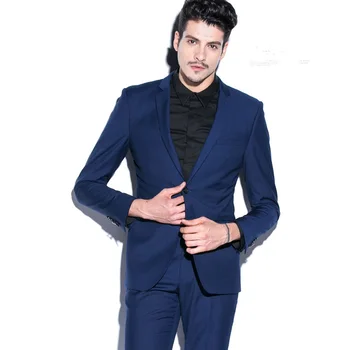 Fashion Business Style Suit Groom Tuxedos Wedding Suit Blazer Men Slim Fit for Men 2 Pcs (Jacket+Pants) High Quality Custom Made
Fashion Business Style Suit Groom Tuxedos Wedding Suit Blazer Men Slim Fit for Men 2 Pcs (Jacket+Pants) High Quality Custom Made