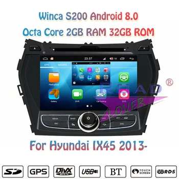 Winca S200 Android 8.0 Car Multimedia DVD Player Autoradio For Hyundai IX45 2013- Stereo GPS Navigation Magnitol Double Din MP3
Winca S200 Android 8.0 Car Multimedia DVD Player Autoradio For Hyundai IX45 2013- Stereo GPS Navigation Magnitol Double Din MP3