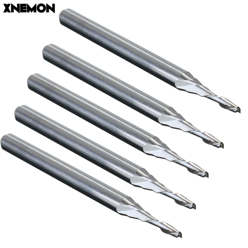 New 5Pcs/lot Tungsten Steel 3.175 x 1.5 x 6mm Two Flute Carbide Ball Nose End Mills CNC Router Bit High-precision
New 5Pcs/lot Tungsten Steel 3.175 x 1.5 x 6mm Two Flute Carbide Ball Nose End Mills CNC Router Bit High-precision