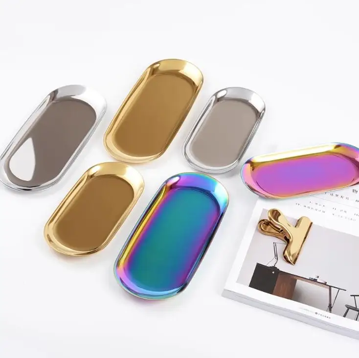 DHL 50pcs Colorful Metal Storage Tray Gold Oval Dotted Fruit Plate Small Items Jewelry Display Tray SN280
DHL 50pcs Colorful Metal Storage Tray Gold Oval Dotted Fruit Plate Small Items Jewelry Display Tray SN280
