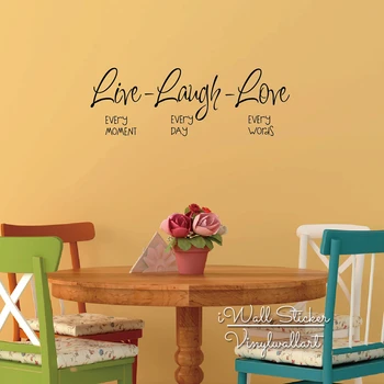 Live Laugh Love Quote Wall Sticker Love Quote Wall Decals Inspirational Wall Quotes Easy Wall Art Cut Vinyl Stickers Q153
Live Laugh Love Quote Wall Sticker Love Quote Wall Decals Inspirational Wall Quotes Easy Wall Art Cut Vinyl Stickers Q153