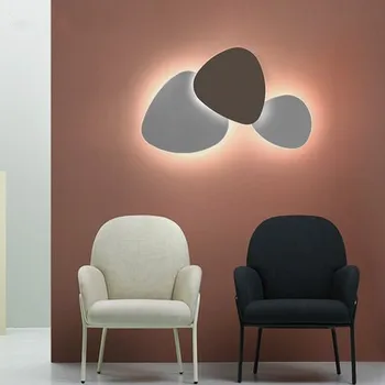 Nordic minimalist creative living room dining room circular geometric combination wall lamp
Nordic minimalist creative living room dining room circular geometric combination wall lamp