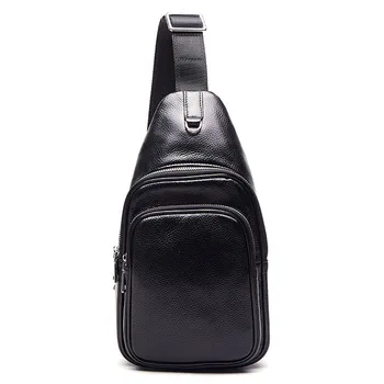 BOLEKE New Men's Vintage Sling Chest Bag High-quality Crazy Horse Leather Travel Cross Body Shoulder Messenger Pack Bags
BOLEKE New Men's Vintage Sling Chest Bag High-quality Crazy Horse Leather Travel Cross Body Shoulder Messenger Pack Bags